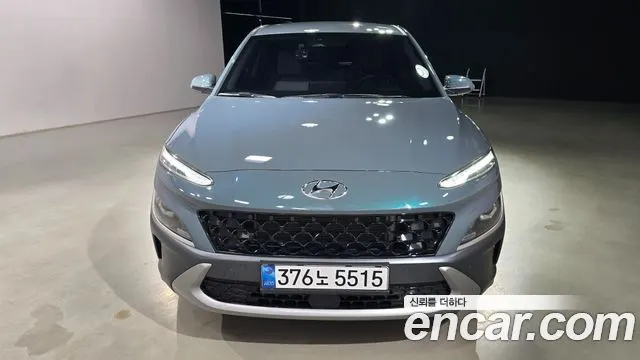 HYUNDAI KONA 2023 — 22 981 км, бирюзовый, Корея — под ключ — фото 3