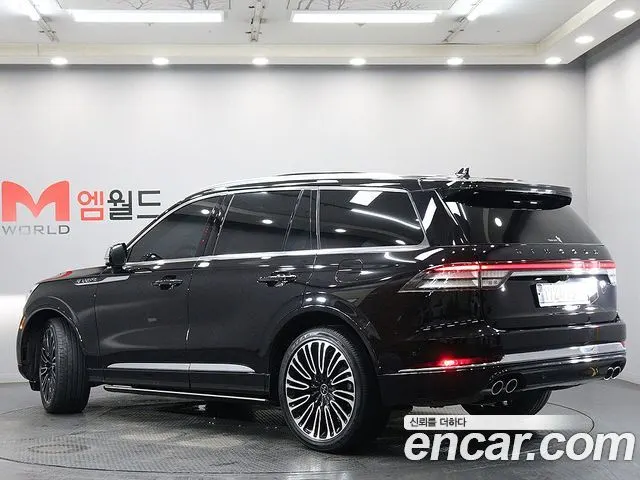LINCOLN AVIATOR 2021 — 40 000 км, чёрный, Корея — под ключ — фото 2
