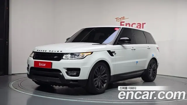 LAND ROVER RANGE ROVER SPORT 2017 — 78 542 км, белый, Корея — под ключ — фото 1