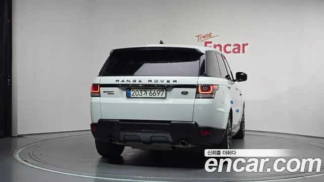 LAND ROVER RANGE ROVER SPORT 2017 — 78 542 км, белый, Корея — под ключ — фото 4
