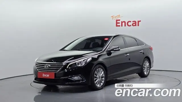HYUNDAI SONATA 2017 — 162 165 км, чёрный, Корея — под ключ — фото 1