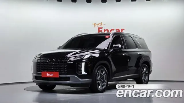 HYUNDAI PALISADE 2024 — 23 369 км, чёрный, Корея — под ключ — фото 1
