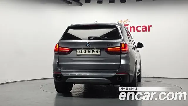 BMW X5 2014 — 254 281 км, серебристо-серый, Корея — под ключ — фото 4