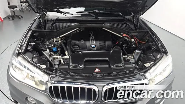 BMW X5 2014 — 254 281 км, серебристо-серый, Корея — под ключ — фото 6