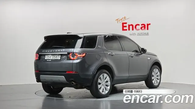 LAND ROVER DISCOVERY SPORT 2016 — 145 807 км, серый, Корея — под ключ — фото 2