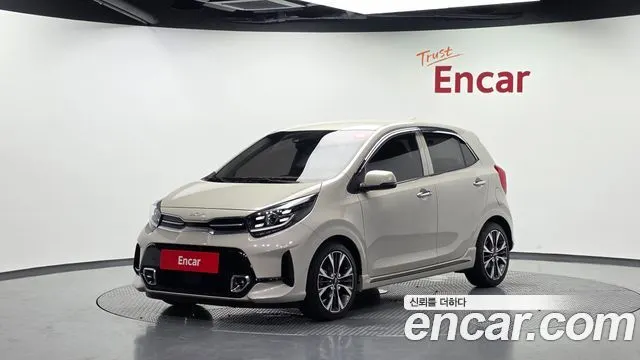 KIA MORNING URBAN 2023 — 5 487 км, белый-перламутр, Корея — под ключ — фото 1