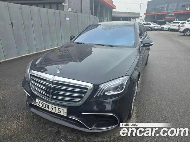 MERCEDES-BENZ S-CLASS W222 2016 — 115 110 км, чёрный, Корея — под ключ — фото 1