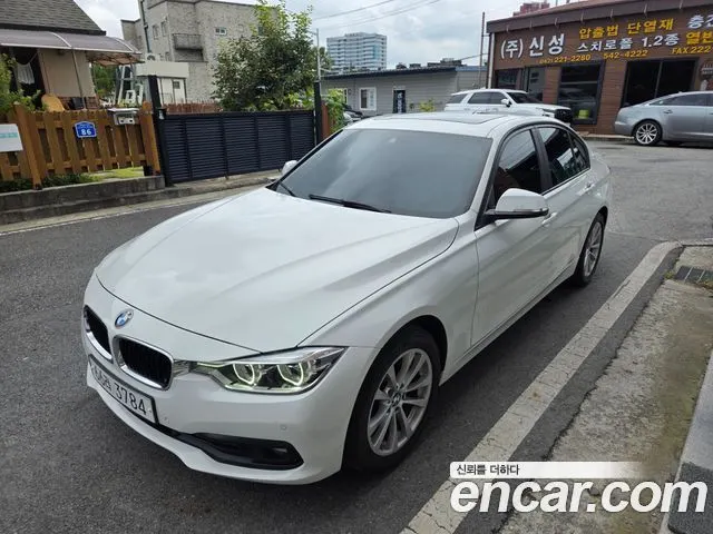 BMW 3 SERIES 2017 — 122 331 км, белый, Корея — под ключ — фото 3