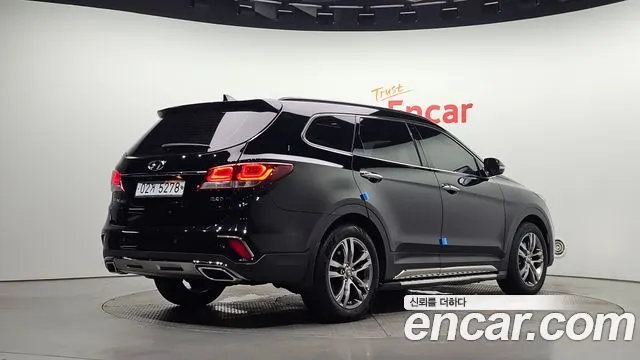 HYUNDAI MAXCRUZ 2018 — 151 990 км, чёрный, Корея — под ключ — фото 2