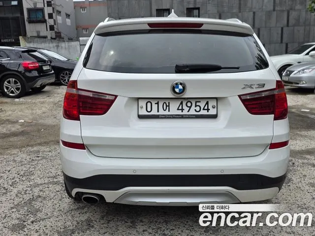 BMW X3 2016 — 206 300 км, белый, Корея — под ключ — фото 2