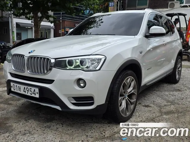BMW X3 2016 — 206 300 км, белый, Корея — под ключ — фото 3
