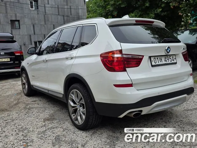 BMW X3 2016 — 206 300 км, белый, Корея — под ключ — фото 4