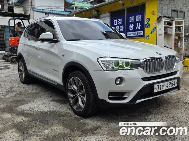 BMW X3 2016 — 206 300 км, белый, Корея — под ключ — фото 5