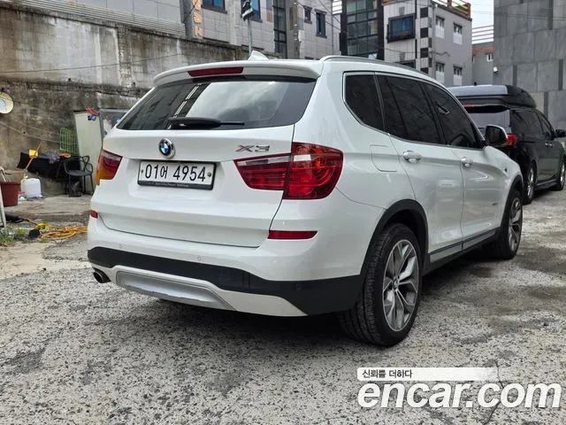 BMW X3 2016 — 206 300 км, белый, Корея — под ключ — фото 6