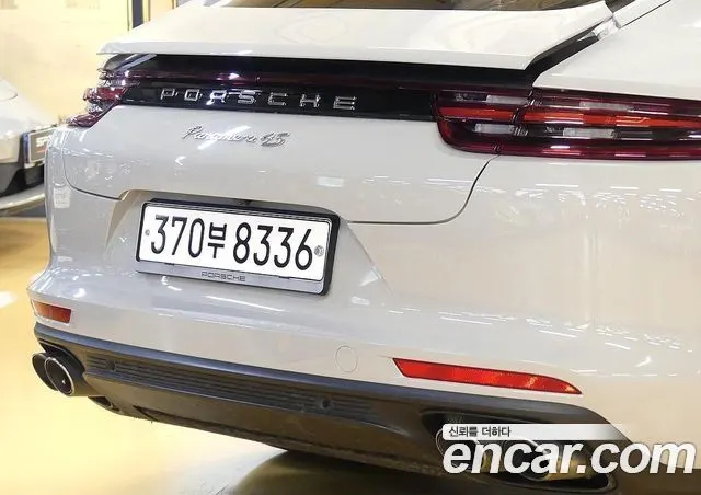 PORSCHE PANAMERA 2018 — 35 000 км, белый, Корея — под ключ — фото 5