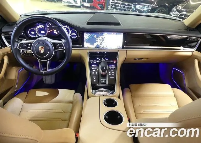 PORSCHE PANAMERA 2018 — 35 000 км, белый, Корея — под ключ — фото 6