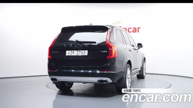 VOLVO XC90 2019 — 95 996 км, чёрный, Корея — под ключ — фото 4