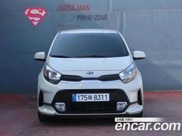 KIA MORNING URBAN 2021 — 58 869 км, белый-перламутр, Корея — под ключ — фото 2