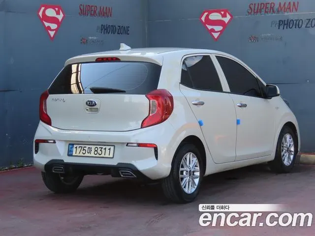 KIA MORNING URBAN 2021 — 58 869 км, белый-перламутр, Корея — под ключ — фото 3