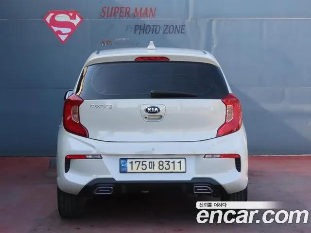 KIA MORNING URBAN 2021 — 58 869 км, белый-перламутр, Корея — под ключ — фото 4