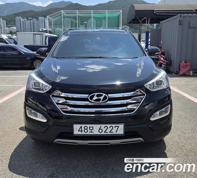 HYUNDAI SANTA FE 2015 — 127 000 км, чёрный, Корея — под ключ — фото 12