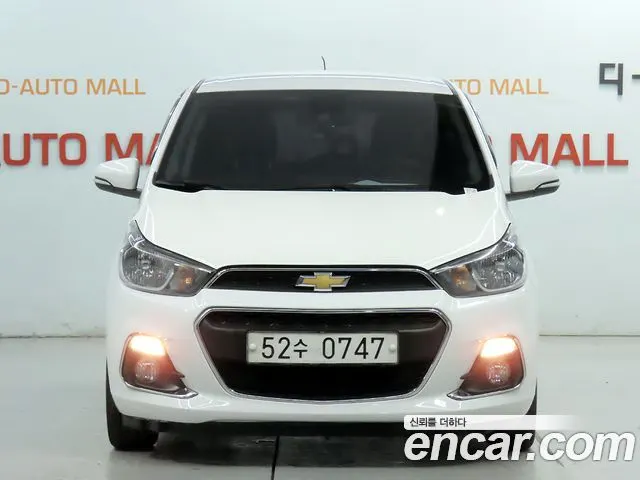 CHEVROLET SPARK 2016 — 93 696 км, белый, Корея — под ключ — фото 3