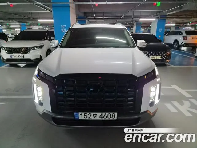 HYUNDAI PALISADE 2023 — 17 054 км, белый, Корея — под ключ — фото 3