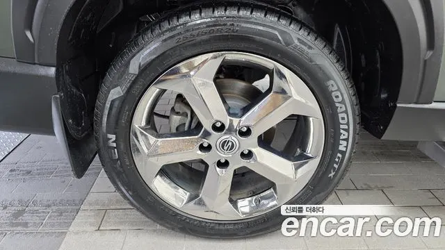 KGM REXTON SPORTS KHAN 2021 — 82 672 км, тёмно-зелёный, Корея — под ключ — фото 5