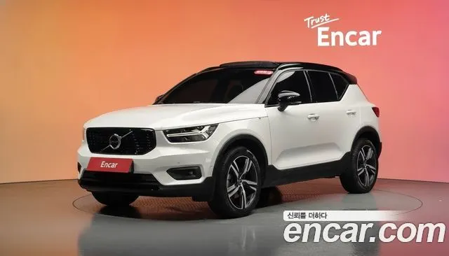 VOLVO XC40 2019 — 144 491 км, белый, Корея — под ключ — фото 2