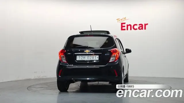 CHEVROLET SPARK 2016 — 151 451 км, чёрный, Корея — под ключ — фото 4