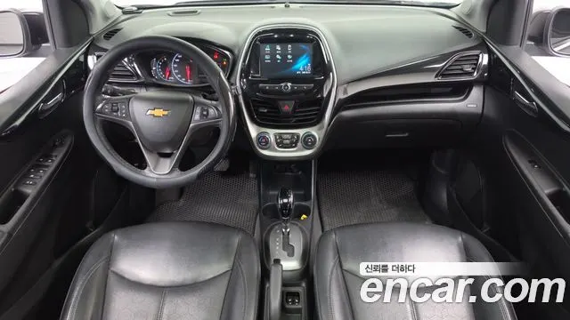 CHEVROLET SPARK 2016 — 151 451 км, чёрный, Корея — под ключ — фото 7