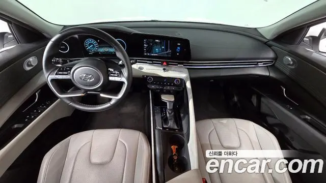 HYUNDAI AVANTE 2022 — 44 466 км, белый, Корея — под ключ — фото 7