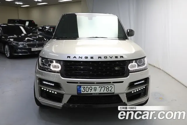 LAND ROVER RANGE ROVER 2013 — 177 000 км, светло-золотистый, Корея — под ключ — фото 1