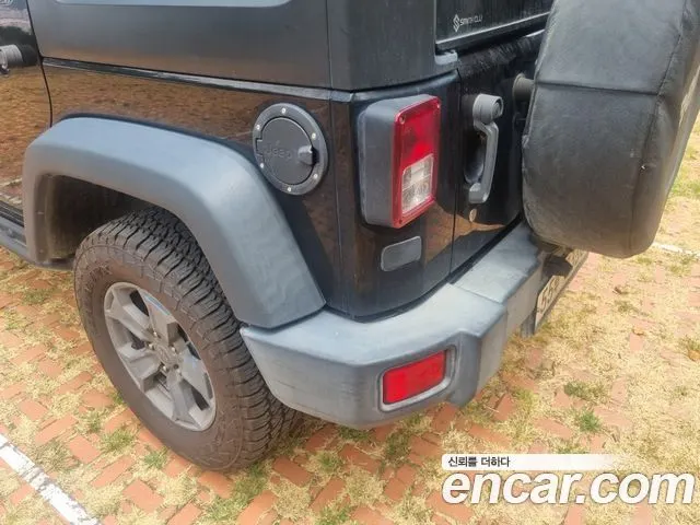 JEEP WRANGLER 2017 — 150 000 км, чёрный, Корея — под ключ — фото 2