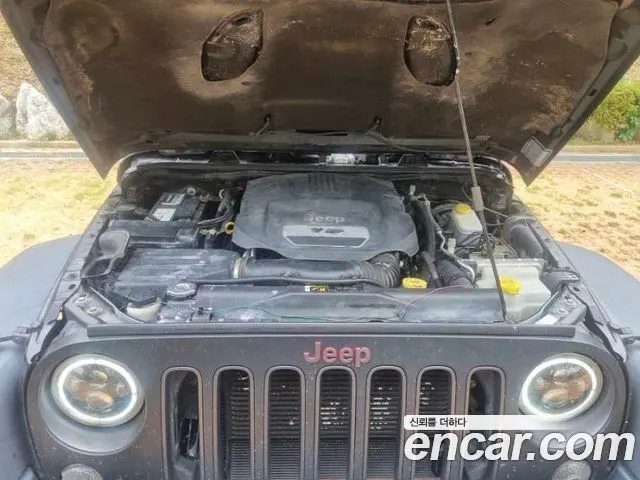 JEEP WRANGLER 2017 — 150 000 км, чёрный, Корея — под ключ — фото 6