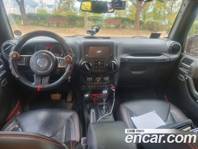 JEEP WRANGLER 2017 — 150 000 км, чёрный, Корея — под ключ — фото 7