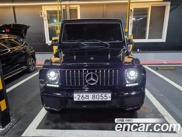 MERCEDES-BENZ G-CLASS W463 2015 — 92 000 км, чёрный, Корея — под ключ — фото 12