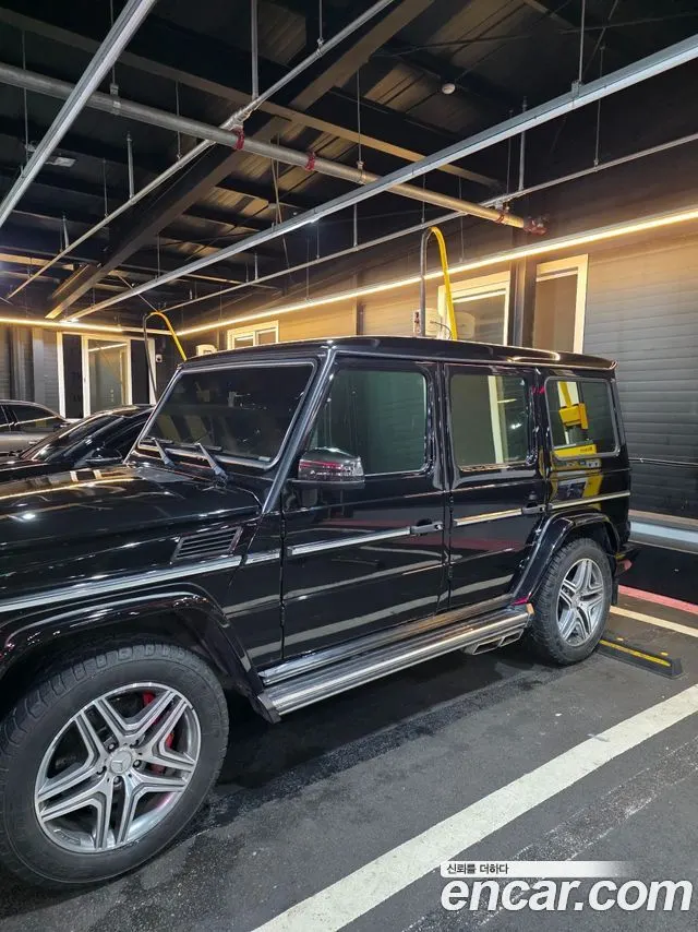 MERCEDES-BENZ G-CLASS W463 2015 — 92 000 км, чёрный, Корея — под ключ — фото 3
