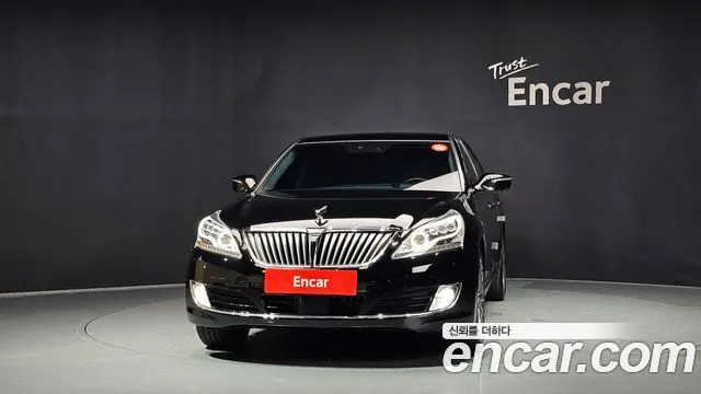 HYUNDAI EQUUS 2015 — 202 455 км, чёрный, Корея — под ключ — фото 3