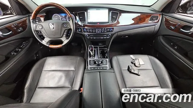 HYUNDAI EQUUS 2015 — 202 455 км, чёрный, Корея — под ключ — фото 7