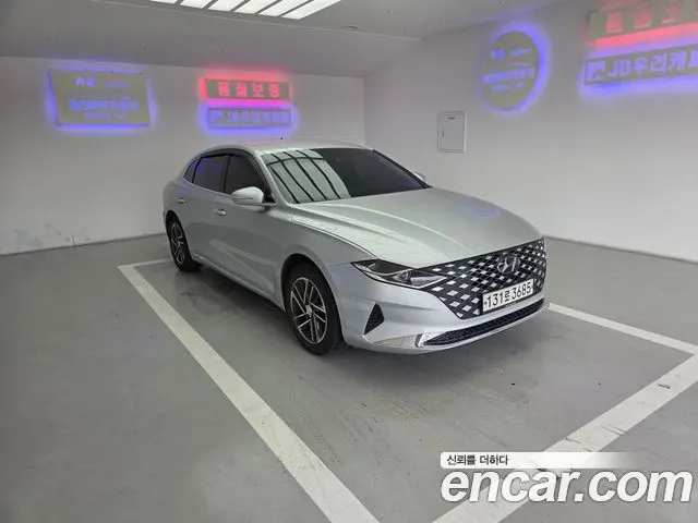 HYUNDAI GRANDEUR 2022 — 178 510 км, серебристый, Корея — под ключ — фото 3