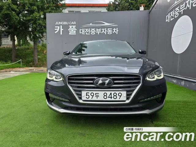 HYUNDAI GRANDEUR HYBRID 2018 — 131 950 км, серый, Корея — под ключ — фото 3
