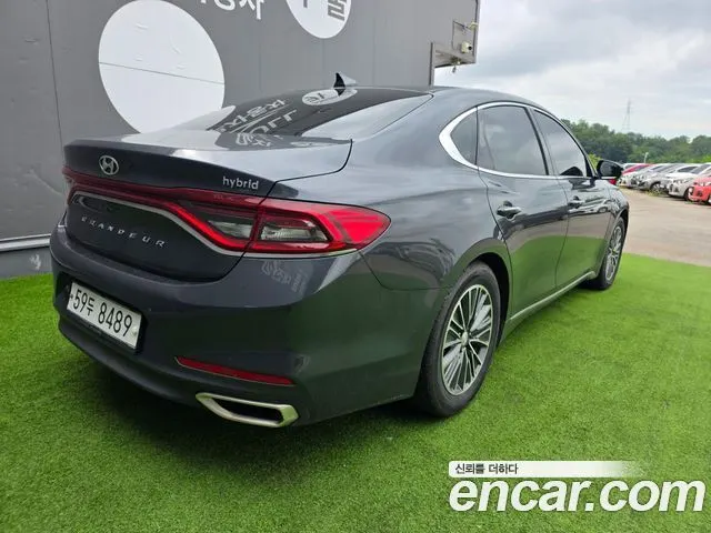 HYUNDAI GRANDEUR HYBRID 2018 — 131 950 км, серый, Корея — под ключ — фото 6