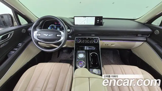 GENESIS GV80 2020 — 69 115 км, светло-золотистый, Корея — под ключ — фото 7