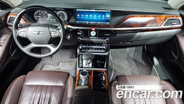 GENESIS EQ900 2016 — 238 356 км, серебристо-серый, Корея — под ключ — фото 7