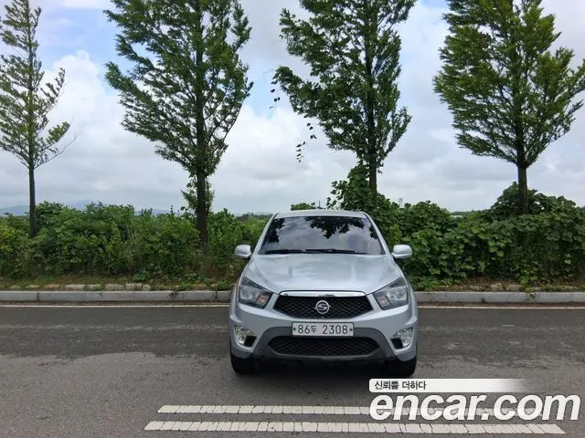 KGM KORANDO SPORTS 2014 — 74 000 км, серебристый, Корея — под ключ — фото 9