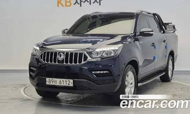 KGM REXTON SPORTS KHAN 2020 — 182 837 км, синий, Корея — под ключ — фото 1
