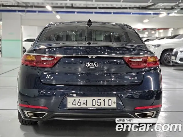 KIA K7 2016 — 237 696 км, синий, Корея — под ключ — фото 4