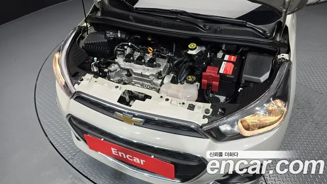 CHEVROLET SPARK 2016 — 96 669 км, белый-перламутр, Корея — под ключ — фото 6