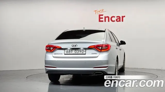 HYUNDAI SONATA 2017 — 162 602 км, серебристо-серый, Корея — под ключ — фото 4